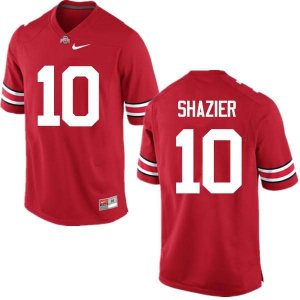 Men's Ohio State Buckeyes #10 Ryan Shazier Red Nike NCAA College Football Jersey Outlet LYF2344SS